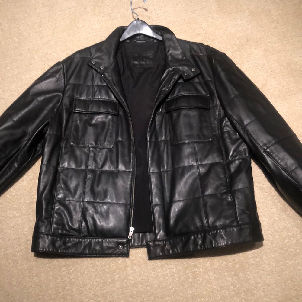 Leather jacket